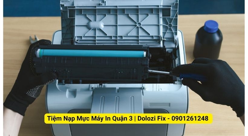 Tiệm nạp mực máy in quận 3