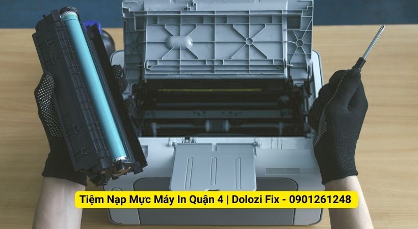 Tiệm nạp mực máy in quận 4