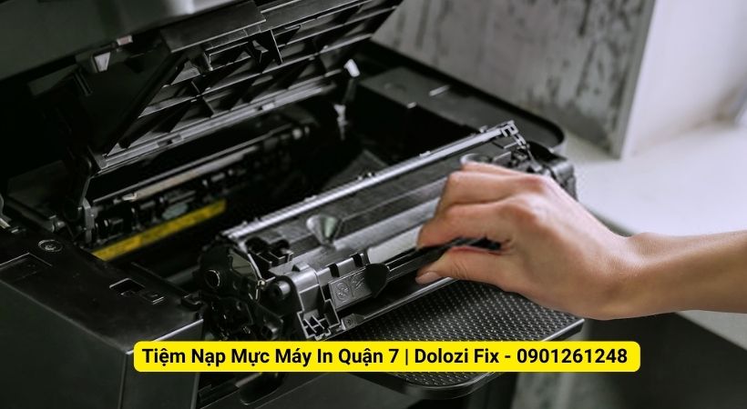 Nạp mực máy in tại nhà quận 7;
