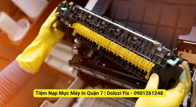 Nạp mực máy in tại nhà quận 7;