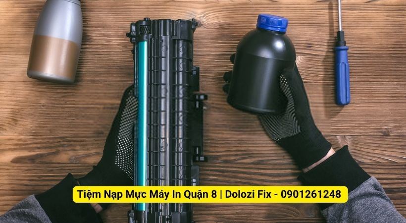 Tiệm Nạp mực máy in tại nhà quận 8