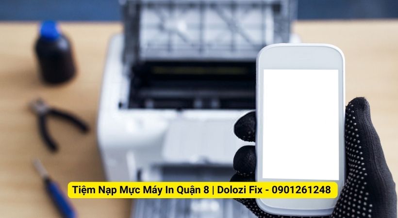 Tiệm Nạp mực máy in tại nhà quận 8