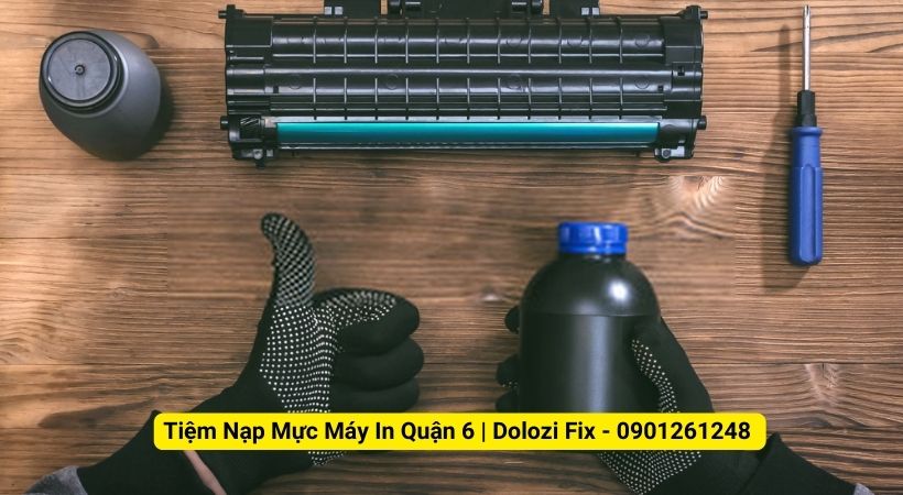 Nạp mực máy in tại nhà quận 6