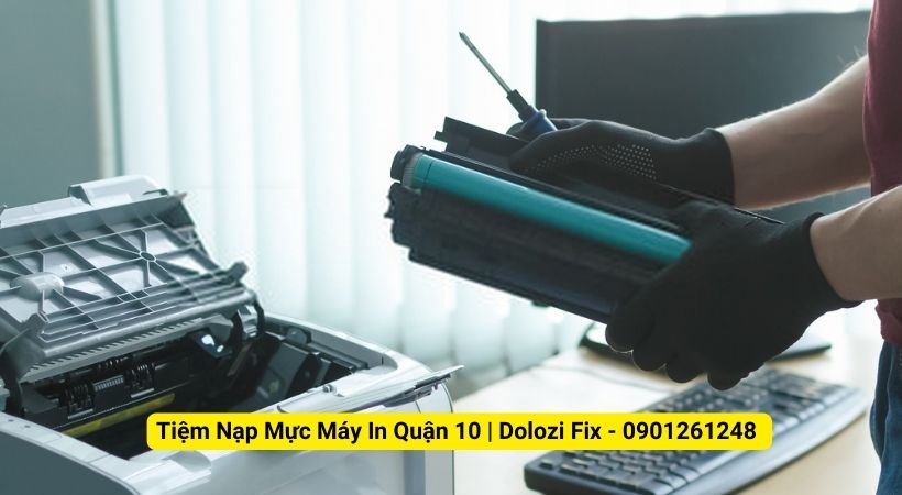 Tiệm Nạp mực máy in quận 10