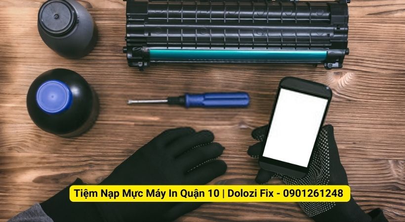 Tiệm Nạp mực máy in quận 10