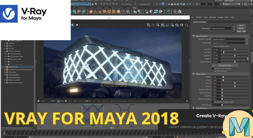Hướng Dẫn Cài Đặt Vray for Maya 2018 Và Tải Phần Mềm Miễn Phí 1 Hướng dẫn cài đặt VRay for maya về máy tính.