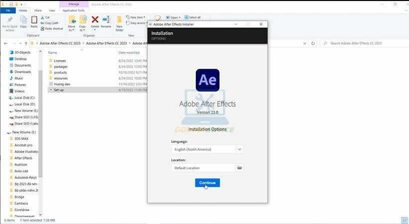 Adobe After Effect 2023
