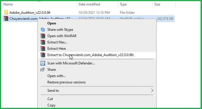 Download phần mềm Audition cc 2022