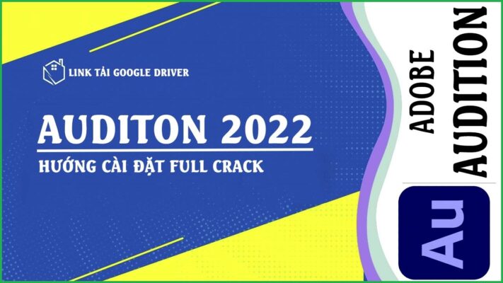 Hướng dẫn tải và cài đặt phần mềm Audition 2022