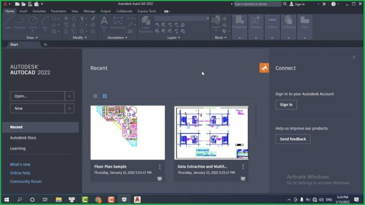 Phần mềm Autodesk Cad 2022