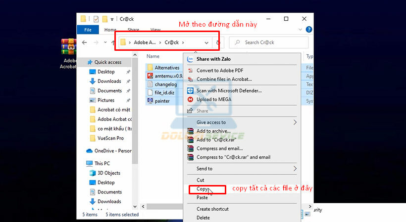 Hướng dẫn cài đặt Adobe Acrobat 11