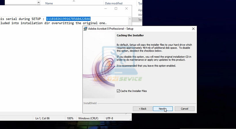 Hướng Dẫn Cài Đặt Acrobat 8 và Tải Phần Mềm Miễn Phí 10 Tiếp tục chọn Next tiếp tục cài Adobe Acrobat 8.
