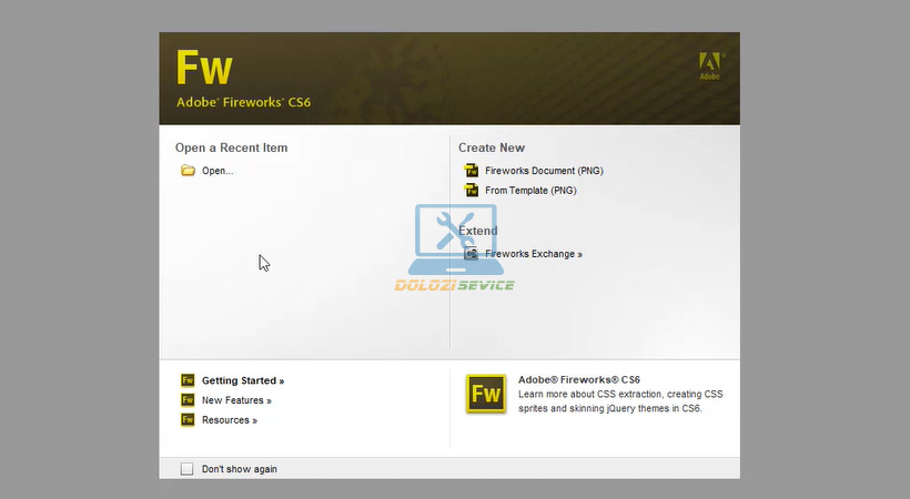 Hướng Dẫn Cài Đặt Fireworks CS6 và Tải Phần Mềm Miễn Phí 14 Kích hoạt thành công Fireworks