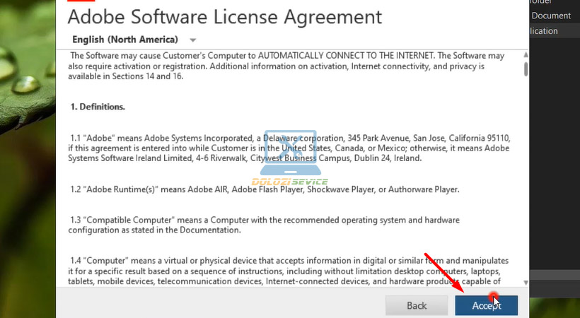 Hướng Dẫn Cài Đặt Fireworks CS6 và Tải Phần Mềm Miễn Phí 6 Chọn Accept