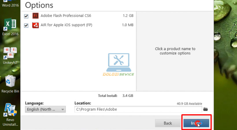 Hướng dẫn cài đặt và tải Flash Professional CS6 đơn giản nhất 6 Hướng dẫn cài đặt và tải Flash Professional CS6 đơn giản nhất