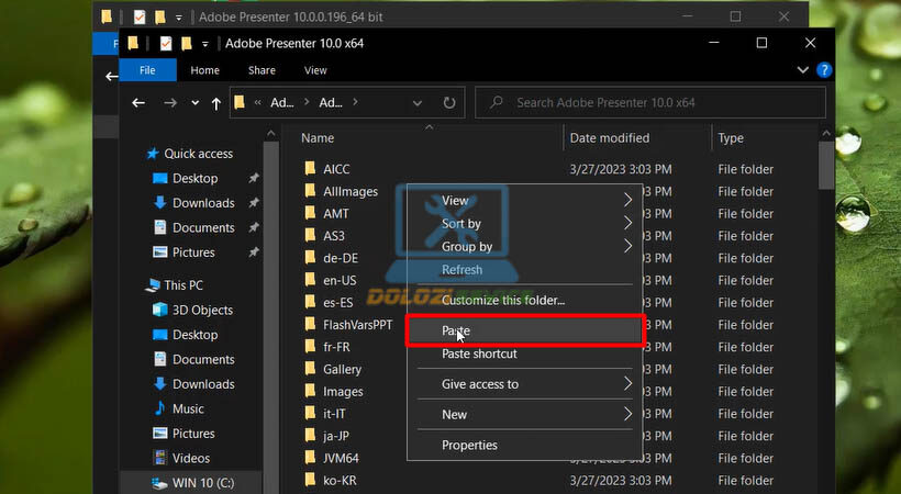 Cách Cài Đặt và Tải Định Dạng Presenter 10 Đơn Giản