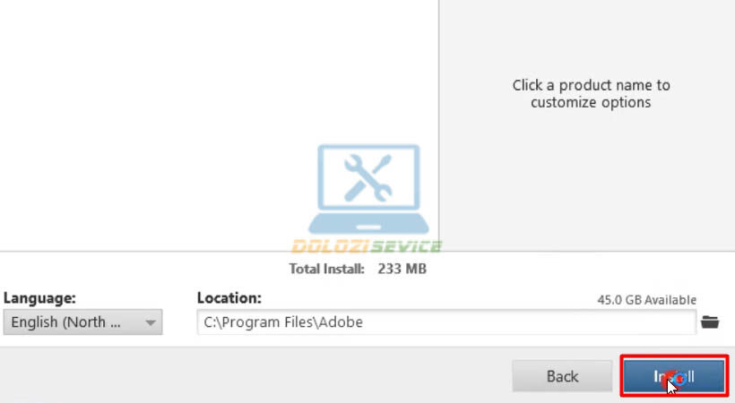 Hướng Dẫn Cài Đặt SpeedGrade CS6: Tải Ngay Phần Mềm Đỉnh Cao 9 Chọn Install