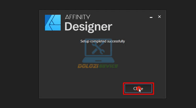 Hướng Dẫn Cài Đặt Affinity Designer 2022: Tải Ngay Tại Đây! 7 Chọn Close