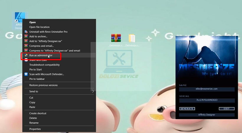 Khởi chạy phần mềm sau khi đã cài.