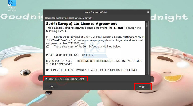 Hướng dẫn cài đặt Affinity Designer 2019