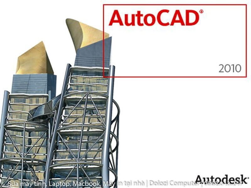 Cài đặt autocad 2010 full crack