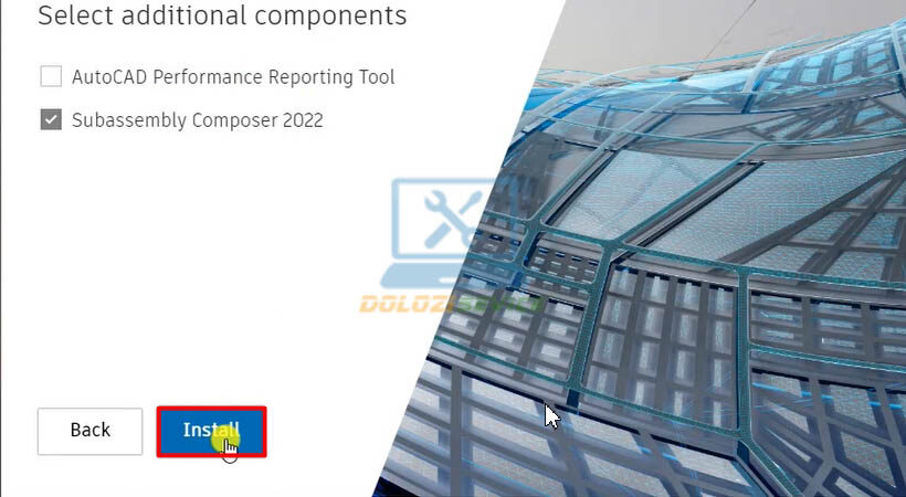 Hướng Dẫn Cài Đặt Civil 3D 2022 Và Tải Phần Mềm Miễn Phí 7 Chọn Install