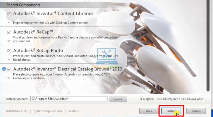 Hướng Dẫn Cài Đặt và Tải Inventor 2019 Dễ Dàng Nhất