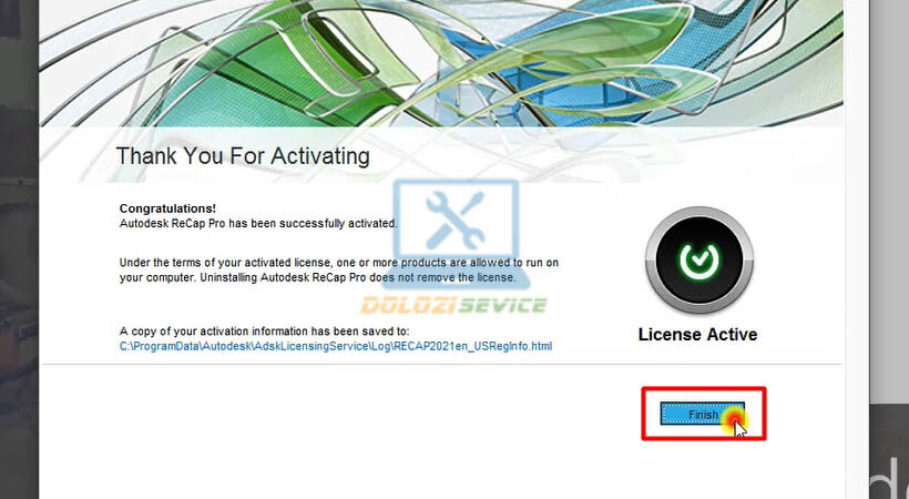 Hoàn tất kích hoạt