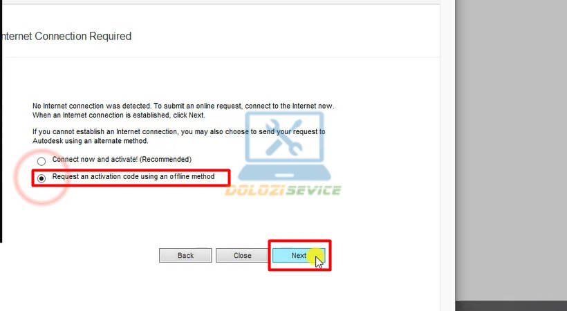 Chọn tiếp tục kích hoạt