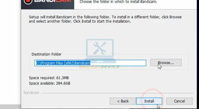 Cài đặt Bandicam 2019