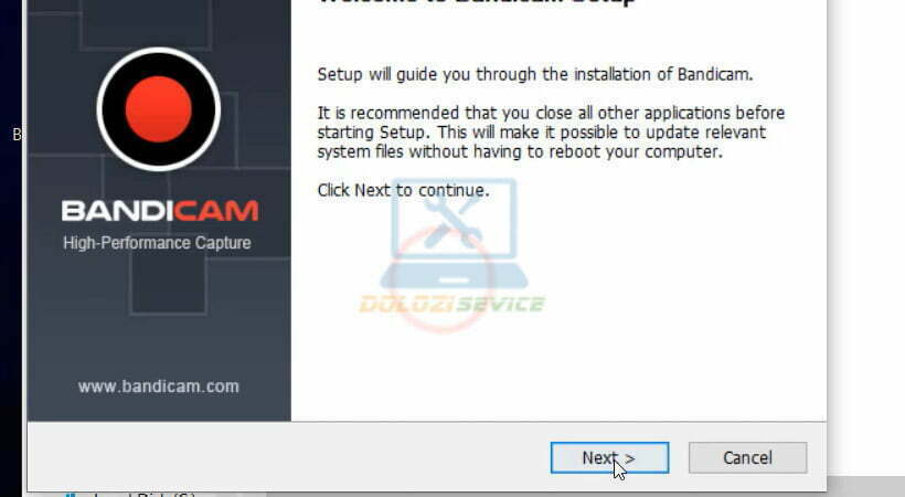 Tiến hành chọn Next.