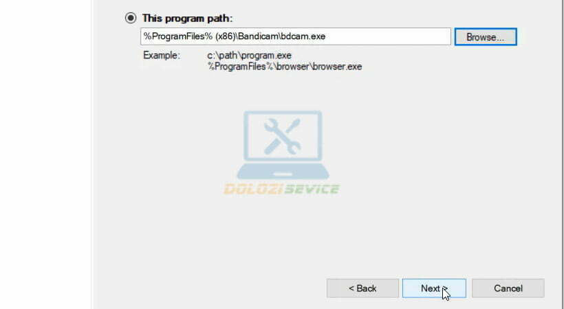 Tiến hình chọn Next như hình