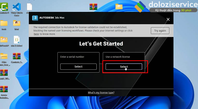Cách Cài Đặt và Tải 3DS MAX 2024 Dễ Dàng Nhất 14 Chọn Select.