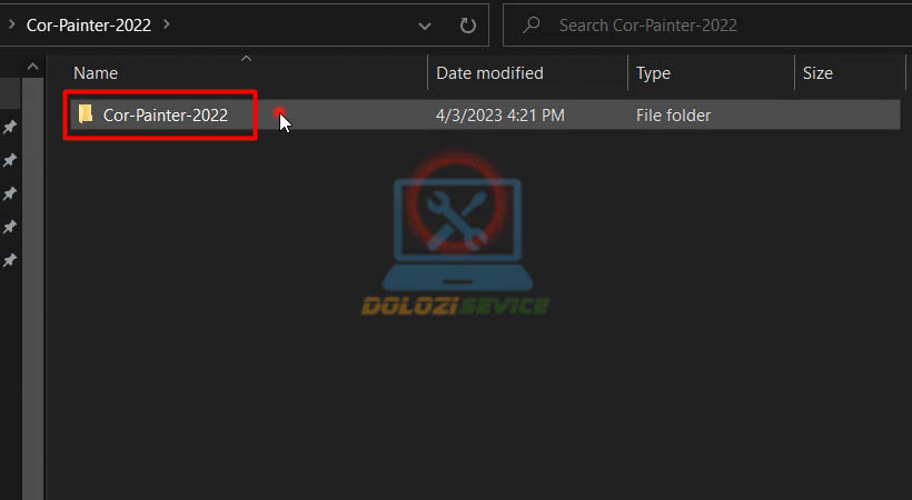 Mở thư mục cài đặt