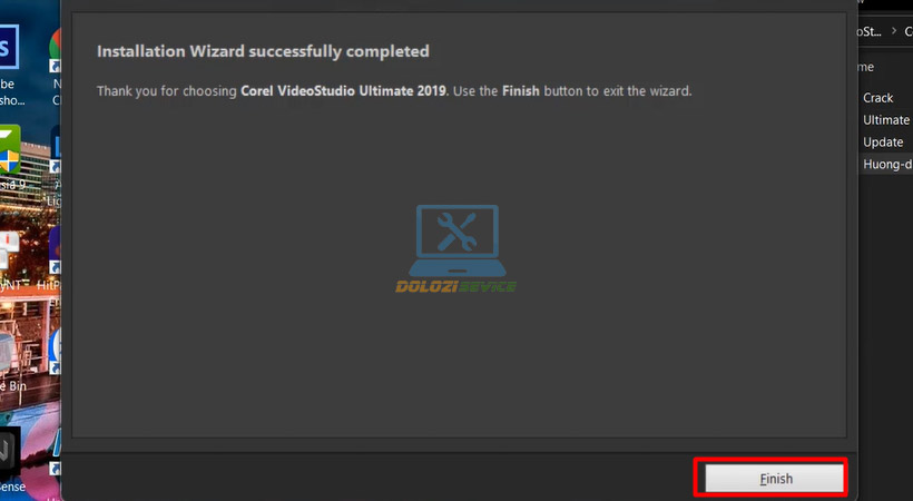 Hoàn tất cài đặt