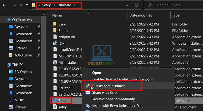 Chạy file Setup Corel VideoStudio 2022