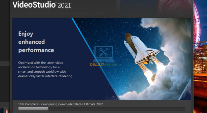 Chờ tải Corel VideoStudio 2022