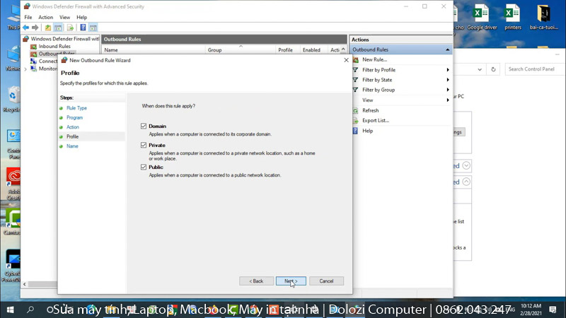 tích chọn như hình
