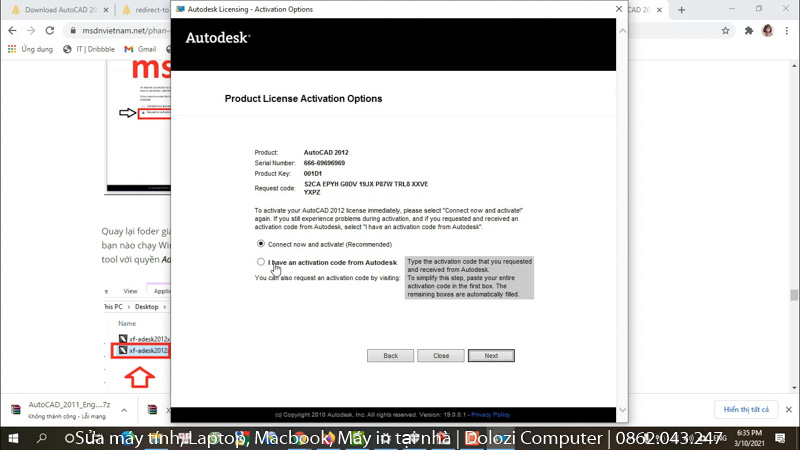 chọn như hình sau đó nhấn next