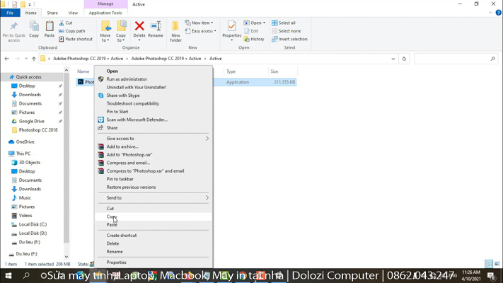 Chạy file amtemu.v0.9.2-painter