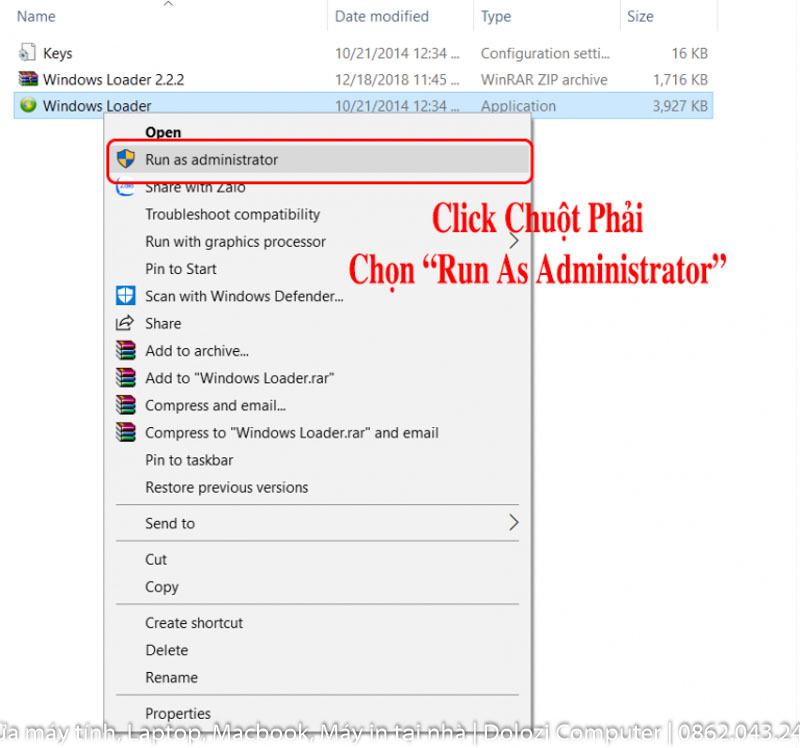 Khởi động Phần mềm