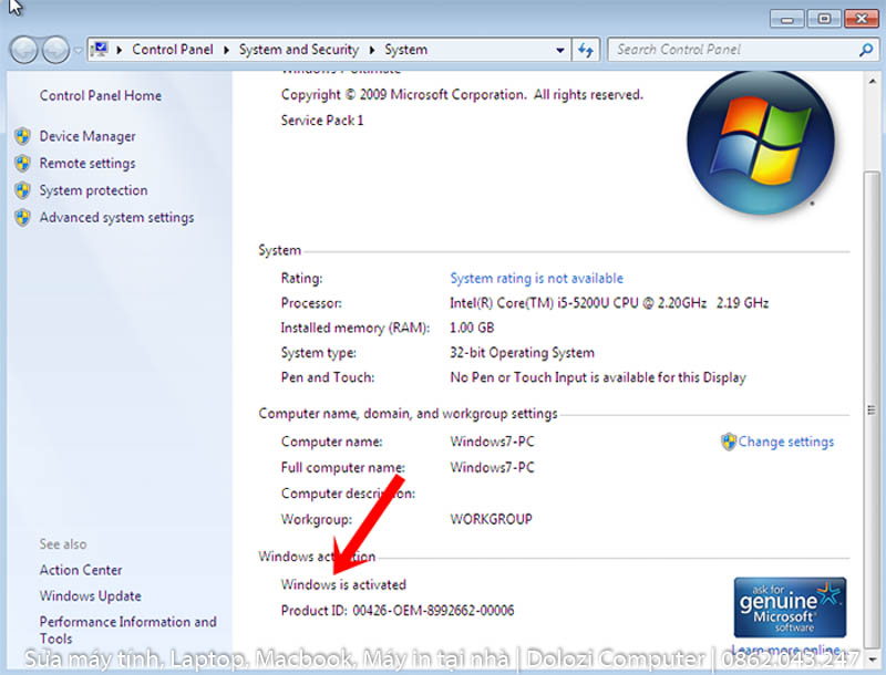 Cách kiểm tra phần mềm đã được kích hoạt chưa