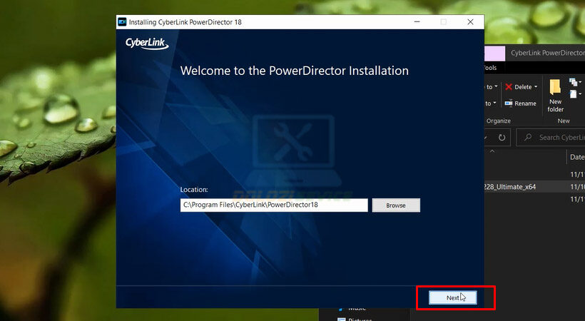 Tiến hành chọn Next.