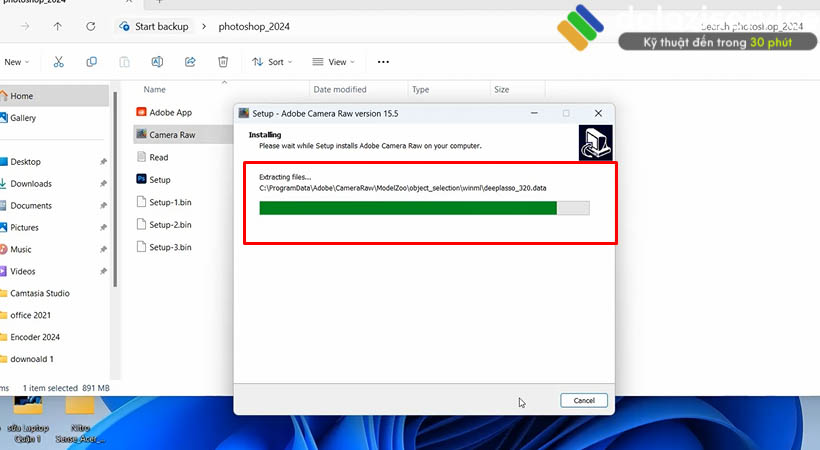 Hướng Dẫn Cài Đặt Photoshop 2024: Tải Ngay Tại Đây! 15 Đợi phần mềm Photoshop 2024 loading xong