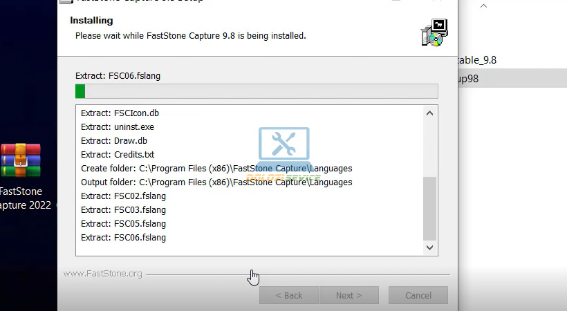Hướng dẫn cài đặt FastStone Capture 2022 và tải miễn phí 7 Hướng dẫn cài đặt FastStone Capture 2022 và tải miễn phí