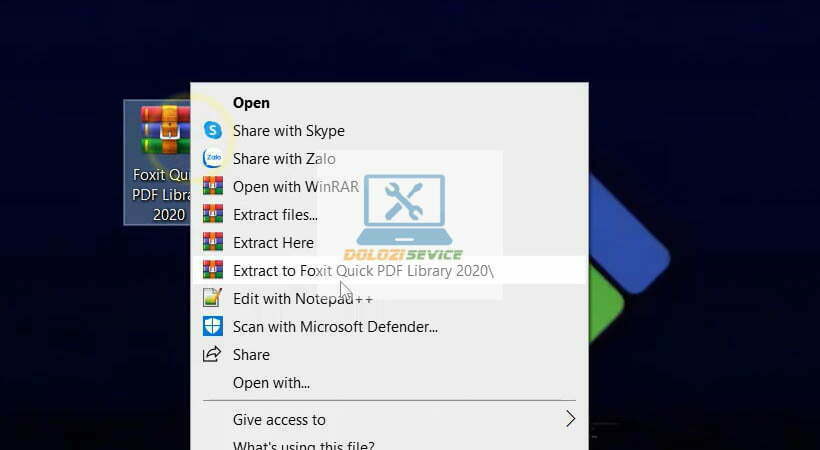 Cài Đặt Foxit PhantomPDF Business 2020 - Hướng Dẫn Tải Ngay 2 Giải nén phần mềm Foxit PhantomPDF Business 2020