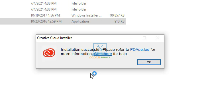 Hoàn tất cài đặt phần mềm Audition 2018