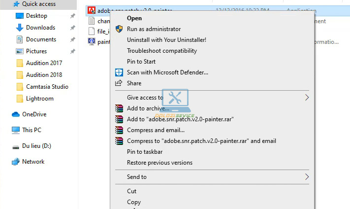 Copy phần mềm kích hoạt bản quyền