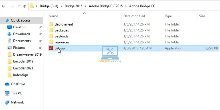 Chạy File cài đặt phần mềm