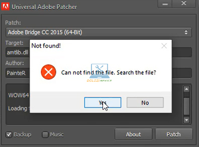 Chọn Yes để tiếp tục